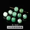 Cuentas cúbicas de cuarzo rutilado dorado natural, cuentas lisas de cristal dorado para pulseras y joyería DIY al por mayor