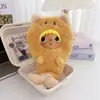 Pequeño Jade Yuy Peluche Colgante Ropa Lindo Personaje de Dibujos Animados Set 10cm Muñeca Suéter Gorro