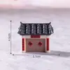 Barraca de Couplet de Nozes Criativo de Ano Novo para Micro-Paisagem, Artigos de Ano Novo, Acessórios de Decoração DIY, Enfeites de Mini Cena em Miniatura