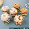 Modelo de Bolo Fruta Falsa Rolinho de Ovo Pão Mesa de Sobremesas Decoração de Vitrine Arranjo de Cena Adereços de Foto Brinquedos