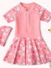 Trajes de baño para niños, Trajes de baño estilo vestido para niñas, Trajes de baño de verano transfronterizos para bebés con protección solar de secado rápido, Venta al por mayor del fabricante