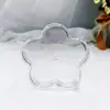 Caja Pequeña Transparente Nueva con Tapa de Forma Especial Caja de Almacenamiento a Prueba de Polvo para Joyería Uñas Dulces Medicamentos Caja de Plástico