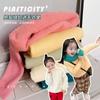 Suéter de una pieza para niños y niñas con forro polar de terciopelo, grueso, estilo occidental, moda, cuello alto, visón, infantil, invierno, camiseta base para mujer