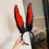 Diadema linda de Conejo Policía con Sombrero, Diadema de Orejas de Conejo, Pasador para el Cabello de Desempeño Infantil, Accesorio para el Cabello para Fotos en Parque de Atracciones