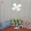 Accesorios de Boda Estilo Chino Arte de Hierro Flor de Peonía Brillante Luces de Camino Pasarela Escenario Fondo Decoración Arreglo