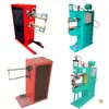 Máquina de Soldadura por Puntos de Resistencia de Pedal Pequeña, Máquina de Soldadura de Tira de Acero Galvanizado de Acero Inoxidable, Máquina de Soldadura por Puntos de Malla Metálica, Máquina de Soldadura Neumática