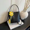Bolso bandolera de moda tejido de alta gama 2026 transfronterizo para mujer, bolso de mano versátil con diseño de nicho, bolso de hombro
