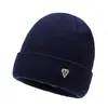 Gorro de Invierno para Hombre Estilo Coreano A Prueba de Frío Forro de Felpa Engrosado Tejido Gorro para Exteriores Ciclismo Gorro de Lana Cálido Gorro de Esquí