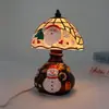 Lámparas de mesa luminosas de temática navideña más vendidas transfronterizas, nuevos diseños 2026, decoración creativa para el hogar, pequeñas luces nocturnas, disponibles para venta al por mayor
