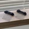 Pente de Cabelo com Ponta de Arco Acessórios de Cabelo Franja Cabelo Quebrado Artefato de Finalização Estilo Coreano Simples Nuca Cartões de Cabelo Versáteis