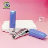 Shanyi Nuevo Tubo de Lipstick Galvanizado con Forma de Diamante Tubo Vacío Tubo Vacío de Lipstick de Gama Alta Relleno Directo Material de Empaque Cosmético 12.1mm