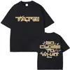 2025 Cantante Tate Mcrae Camiseta Musical T8 Unisex Camiseta Vintage de Verano Algodón Oversize Manga Corta