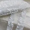 Acessórios de Renda Plissada Macia Branco Leitoso Punhos com Babados Roupinhas de Bebê Barra de Saia Roupas Acessórios de Cabelo Lolita