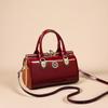 Bolsa Feminina de Couro Patente, Bolsa Transversal, Bolsa para Mãe, Bolsa de Mão, Bolsa com Fecho de Couro Brilhante, Bolsa de Ombro Fashion, Em Estoque, Direto do Fabricante