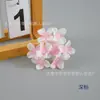 Hortênsia de 9 Pétalas para Pintura a Óleo Hortênsia de Outono Pequena Hortênsia Bola de Flores para Teto de Shopping Center Arranjo de Flores Montagem de Parede de Fundo para Casamento Caixa de Flores com Flores