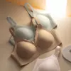 Sutiã Renda Plus Size Sem Costura com Suporte Líquido Macio, Dropshipping para Live Streaming, Sutiã Push-Up para Seios Pequenos, Comércio Exterior Transfronteiriço