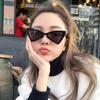 2021 Nuevas gafas de sol ojo de gato triangulares moda tendencia europea y americana gafas de sol personalizadas retro disco mujer