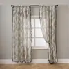 Novas Cortinas de Linho de Bambu com Estampa de Tulipa Floral Fresca Estilo Ins Coreano Prontas para Envio Transfronteiriço