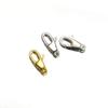 Hebilla de langosta galvanizada de plata de ley 925, pulsera giratoria, accesorios semiacabados, cuerda para bricolaje, Q0508