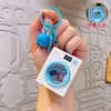Llavero de Lavadora Mini de Simulación Creativa de Dibujos Animados Juguete Divertido para Aliviar el Estrés que Hace Sonido Colgante para Mochila Regalo