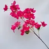 Buganvilia de rama alta simulada decoración para bodas en casa sala de estar adornos florales flores artificiales decoración de paisajismo exterior flores de simulación