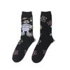 Calcetines de anime para mujer de comercio exterior calcetines de moda calcetines para hombre cuatro estaciones bob esponja hombre calcetines ins calcetines deportivos al por mayor calcetines de tubo
