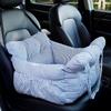 Cama de Carro para Cachorro Transfronteiriça, Assento de Segurança para Pet, Multiuso para Cães Pequenos e Médios, Cama Portátil Conveniente para Cães e Gatos para Uso no Carro