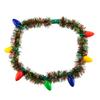 Collar con Cadena de Cuello de Bombilla de Luz Navideña Glow Night de Lester, Cadena para Vestir de Ambiente, Joyería para Novia, Mujeres