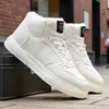 Zapatos de Hombre Invierno 2025 Nuevos de Caña Alta Suela Gruesa para Aumentar Altura Casual Forrados de Borrego Calientes Tenis Tendencia Deportiva Juvenil para Hombre