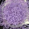 4mm Roxo Lavanda Pequenos Cubos de Açúcar Contas Soltas Atacado Artesanal DIY Pulseira Colar Cristal Lavanda Jade Pequenos Cubos
