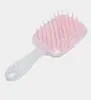 Pente de Cabelo Elegante com Função de Massagem, Pente de Malha Secagem Rápida Gradiente, Pente Massageador Antiembaraço, Pente Vazado para Alisamento de Cabelo