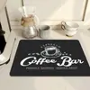 Alfombrilla Drenante de Barro Diatomeas Transfronteriza, Alfombrilla Absorbente, Alfombrilla Drenante para Encimera de Cocina, Fácil de Limpiar, Alfombrilla Limpiable para Barra de Máquina de Café