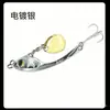 Xuanyue vib Señuelo de pesca con lentejuela giratoria de hierro para lance largo cebo de imitación metal vibratorio VIB completo capa de natación matanza de lubina