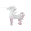 Entrada Manualidades de Cristal Animales de Dibujos Animados Zodiaco Caballo Color AB Champaña Decoración de Sala de Estar Regalo de Año Nuevo Cumpleaños
