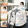 Funda de invierno gruesa a prueba de viento de franela Zhengyu para patinete eléctrico, forrada de felpa, impermeable, cobertura total, a prueba de lluvia para bicicletas eléctricas