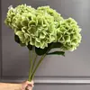 Flores de Hortensia Artificiales Más Vendidas Transfronterizas para Boda y Decoración del Hogar, Arte Floral, Accesorios para Fotografía de Bodas