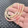 Pulsera de Jade Flor de Durazno Bola de Jade Pulsera de Cuentas Cuarzo Rosa Jade Piedra 108 Pulsera Pulsera de Durazno Pulsera de Jade
