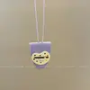 Estilo Igual de Celebridad de Internet de Corea del Sur Simple Amor Cuero Soporte para Gafas Collar Moda Portátil Llave Soporte para Gafas de Sol Cadena para el Cuello
