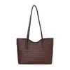 Nova Bolsa Tote Feminina Outono 2026, Bolsa de Palha, Bolsa de Ombro, Bolsa Cesta de Mão, Bolsa Minimalista para o Dia a Dia, Bolsa Vintage