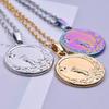 Europa y Estados Unidos 18k amor acero inoxidable en stock chapado al vacío accesorios de joyería DIY colgante de acero de titanio accesorios de collar clavícula