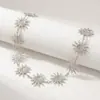Corrente de Cintura Swirl Sol Transfronteiriça Europeia e Americana Feminina Simples Versátil Vazada Corrente Corporal Decoração de Cintura Sexy Hot Girl
