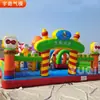 Equipo de diversión inflable grande para niños Castillo travieso trampolín tobogán combinación de trampolín venta al por mayor Castillo inflable de pingüino