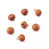 22mm Pulsera Collar Accesorios para el Cabello Colgante Material Cuerda para el Cabello Pulsera de Campana de Hierro Vintage Hecha a Mano para Manualidades