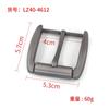 Fivela de Alfinete Nova de Liga Metálica Pronta de Fábrica Fivela de Cinto de Liga Metálica para Homens e Mulheres Estilo Coreano Fivela de Alfinete de Fivela Japonesa Fivela de Cinto Casual