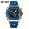 Reloj Electrónico Sanda Más Vendido con Forma de Barril Luminoso
