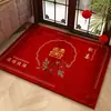 Tapete Festivo para Casamento Lama de Diatomáceas Remoção de Poeira de Entrada Capacho de Porta Capacho de Entrada Tapete de Chão Antiderrapante Absorvente de Água para Banheiro