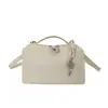 Bolsa Pequena de Cristal Texturizado de Alta Qualidade em Couro Vegetal para Mulheres, Nova Moda 2026 Bolsa Almofada de Couro Macio, Bolsa Transversal Versátil para Outono e Inverno