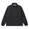 Nueva Chaqueta Deportiva Minimalista Fina para Hombre 2026, con Cuello Alto para Exteriores, Impermeable, Cortavientos, Resistente a las Manchas, Multifuncional