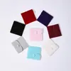 Bolsa con Cierre a Presión Joyería Prehecha Terciopelo Terciopelo de Doble Cara Pulsera Solapa con Cierre a Presión Bolsa con Logotipo Impreso Bolsa para Empaque de Joyería