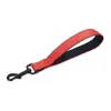 Correa reflectante para perros transfronteriza para perros medianos y grandes, correa corta acolchada de color sólido, correa para pasear perros mascota, retráctil